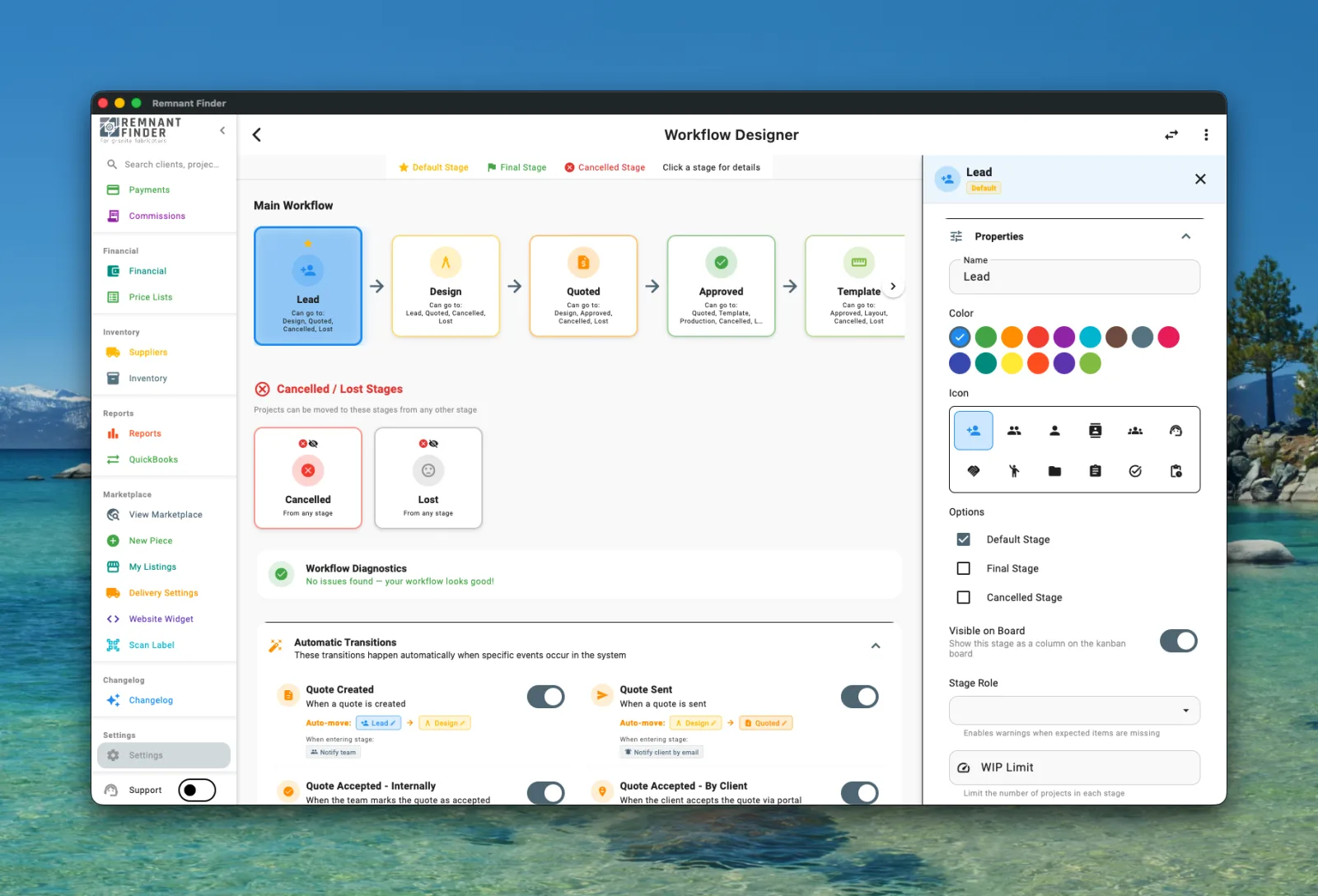 Workflow designer — your own kanban